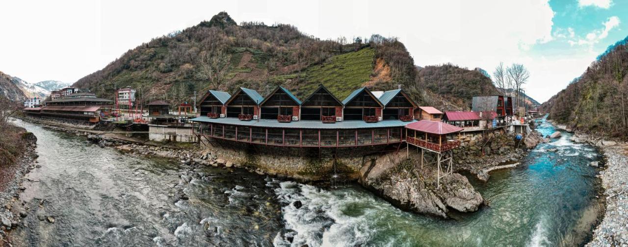 Pinar Suit Bungalow Hotel Ardesen ภายนอก รูปภาพ